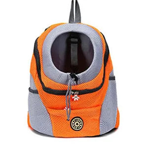 Outdoor Pet Carrier Backpack – Double Shoulder Travel Bag for Dogs & Cats