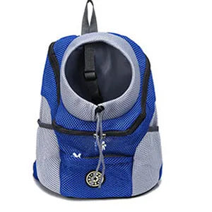 Outdoor Pet Carrier Backpack – Double Shoulder Travel Bag for Dogs & Cats