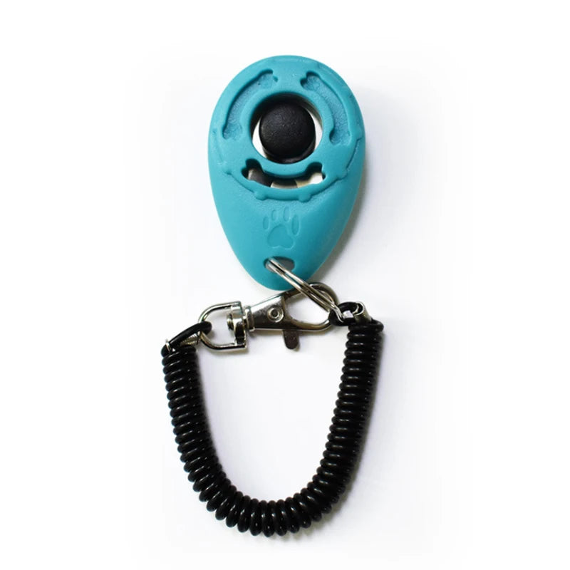 Dog Training Clicker with Wrist Strap – Pet Click Trainer Tool for Dogs & Cats