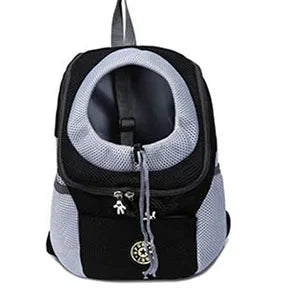 Outdoor Pet Carrier Backpack – Double Shoulder Travel Bag for Dogs & Cats