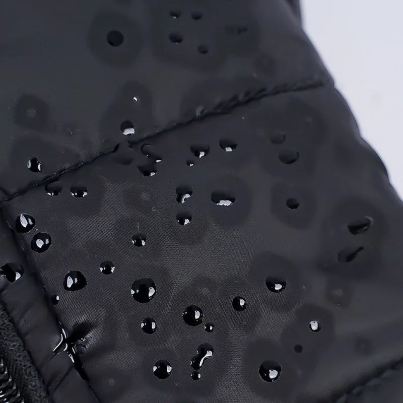 Waterproof Winter Dog Jacket – Warm Padded Vest with Zipper for Small to Large Dogs