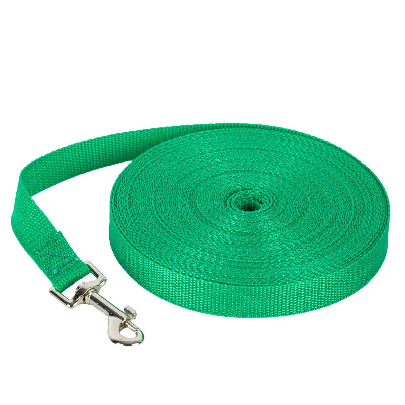Long Dog Training Leash – Outdoor Running Lead for Small & Large Dogs