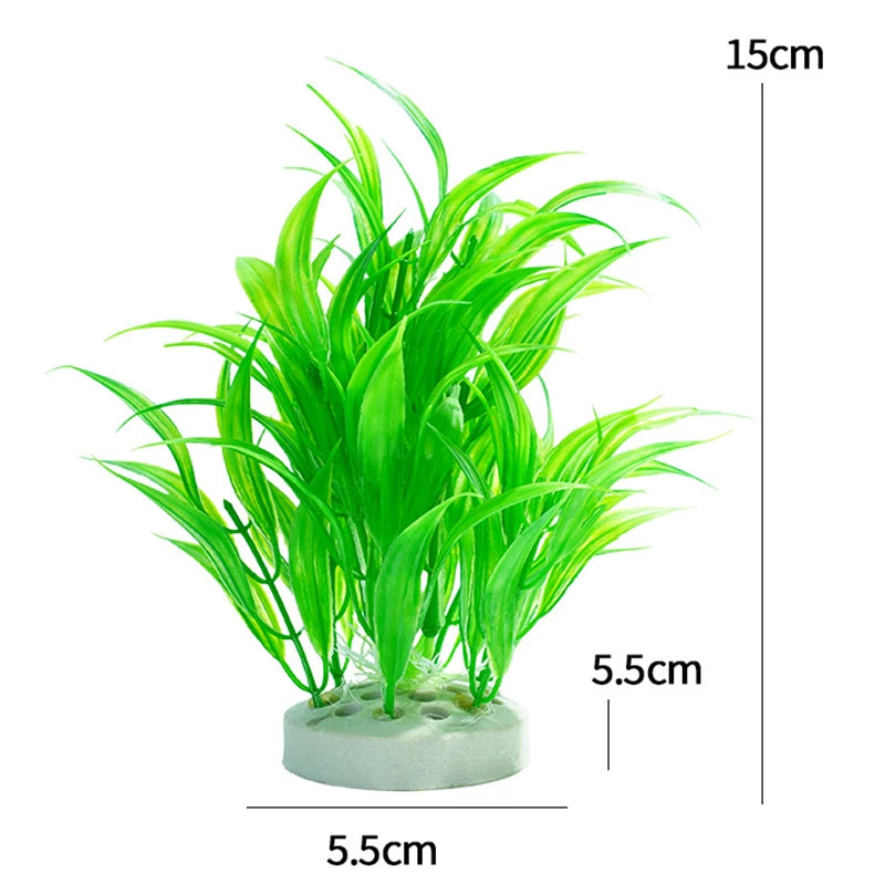Artificial Aquarium Plants – Plastic Aquatic Tank Decorations