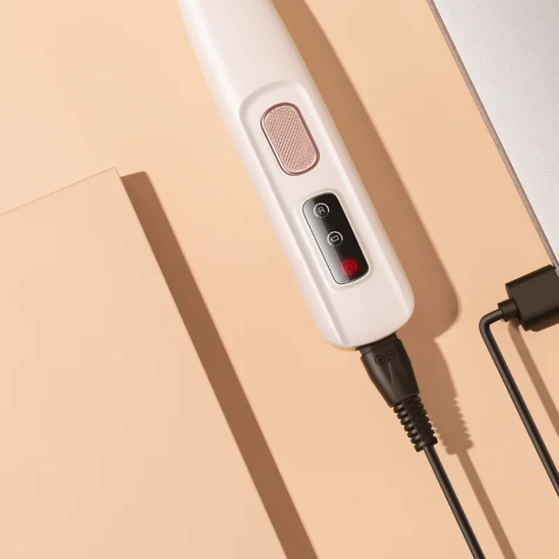 USB Dog Paw Trimmer – LED Light, Waterproof & Low-Noise Electric Pet Groomer