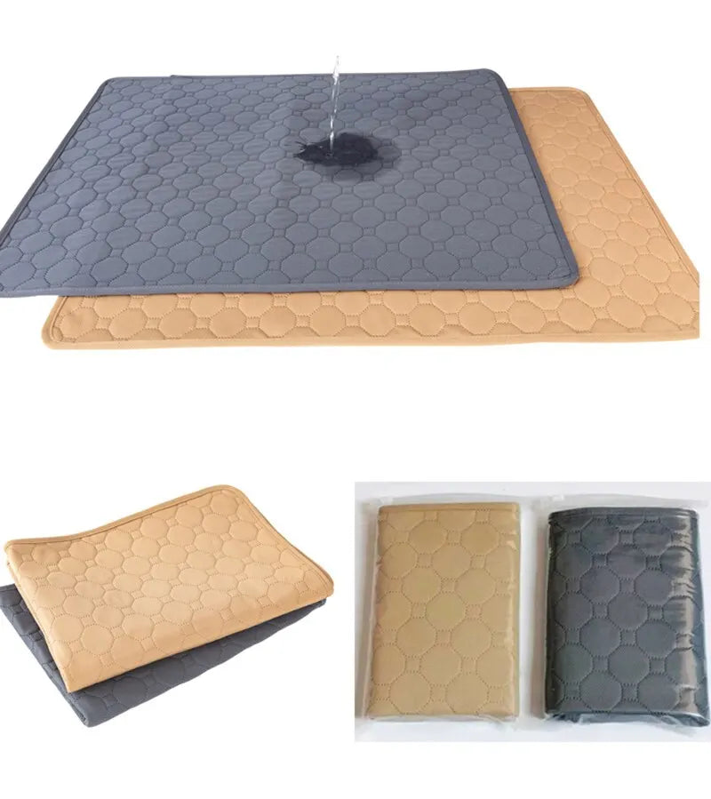 Washable Dog Training Pad – Reusable Non-Slip Pee Mat for Pets