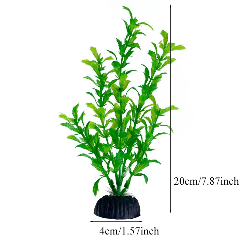 Artificial Aquarium Plants – Plastic Aquatic Tank Decorations