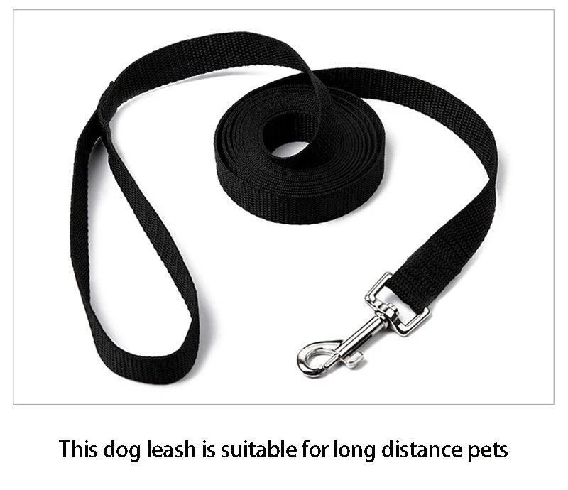 Long Dog Training Leash – Outdoor Running Lead for Small & Large Dogs