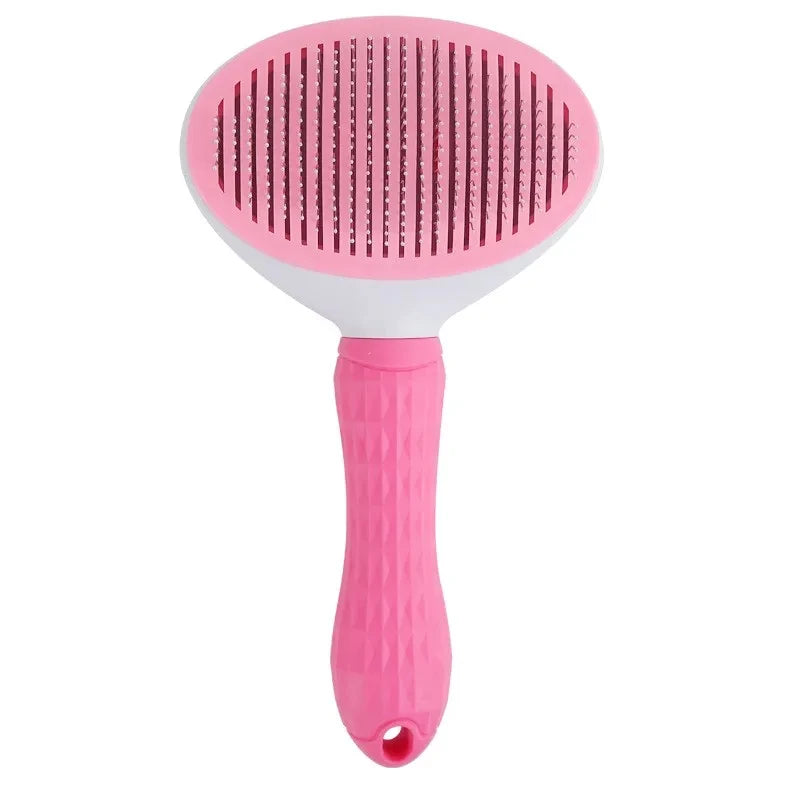 Stainless Steel Pet Grooming Comb – Cat & Dog Brush for Long Hair Care