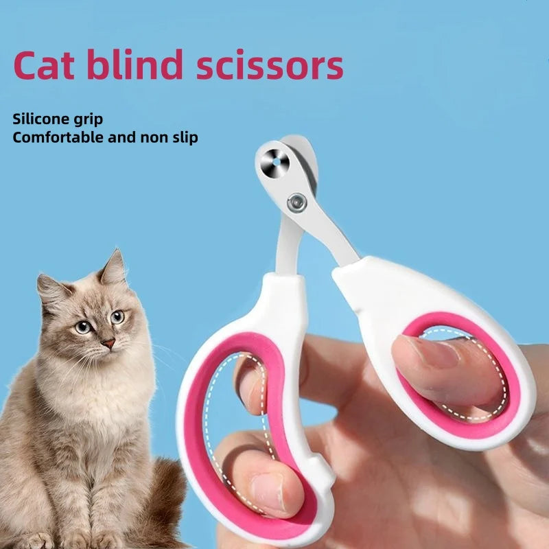 Professional Pet Nail Clippers – Stainless Steel Trimmer for Cats & Small Dogs