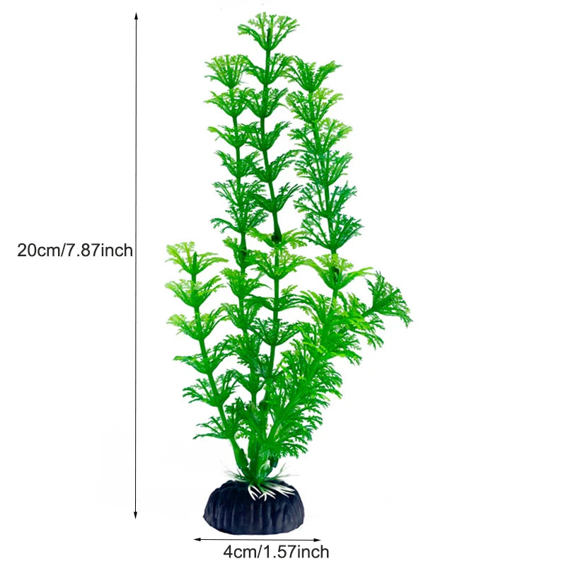 Artificial Aquarium Plants – Plastic Aquatic Tank Decorations