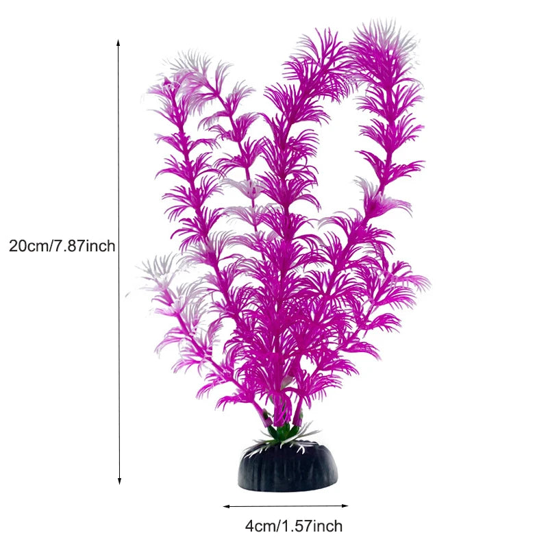 Artificial Aquarium Plants – Plastic Aquatic Tank Decorations