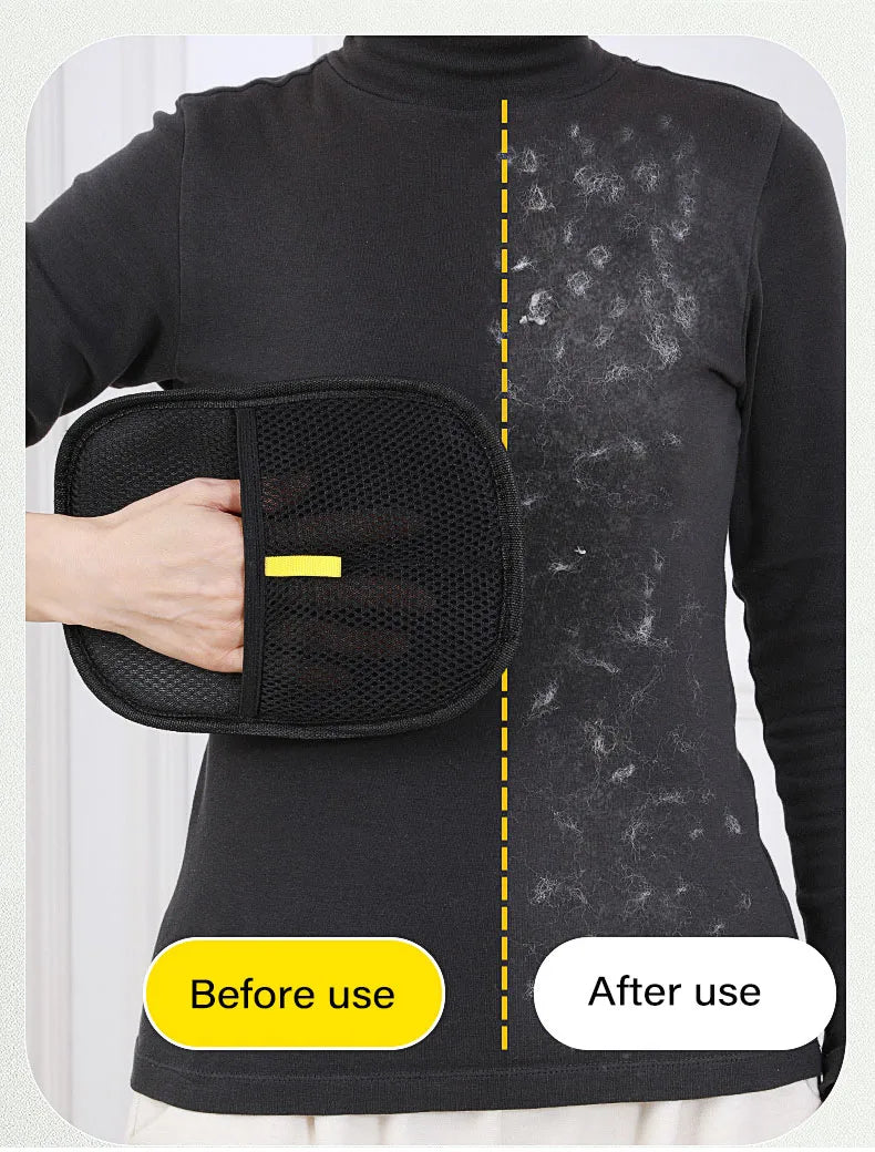 Pet Hair Remover Glove Brush – Static Grooming Tool for Sofa, Carpet & Clothes