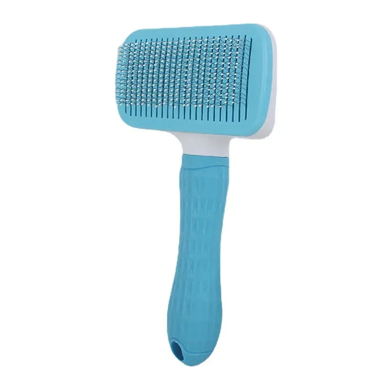 Pet Grooming Brush – Stainless Steel Comb for Dogs & Cats