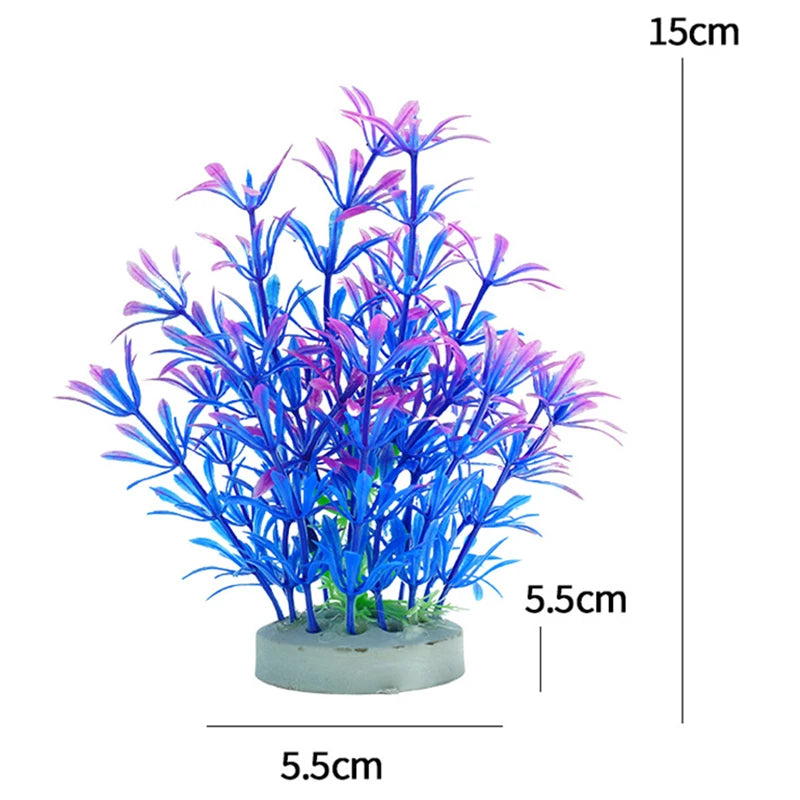 Artificial Aquarium Plants – Plastic Aquatic Tank Decorations