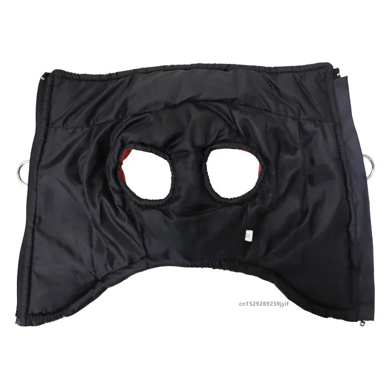 Waterproof Winter Dog Jacket – Warm Padded Vest with Zipper for Small to Large Dogs