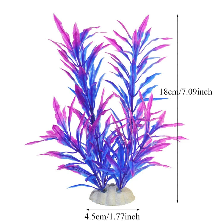 Artificial Aquarium Plants – Plastic Aquatic Tank Decorations