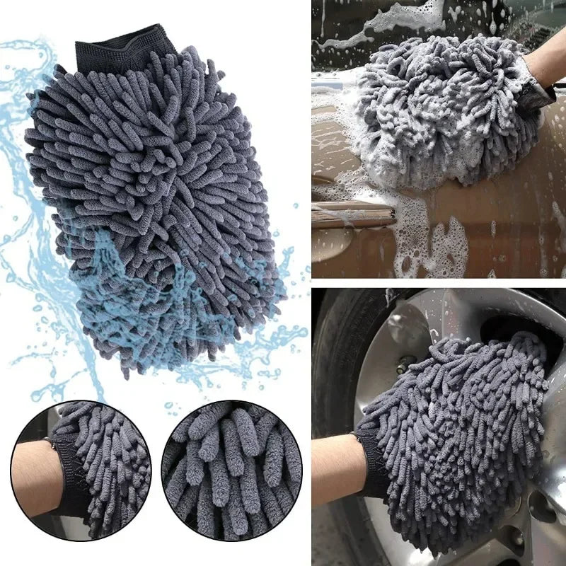 Double-Sided Pet Grooming Glove – Quick-Dry Microfiber Paw Towel Mitt for Dogs