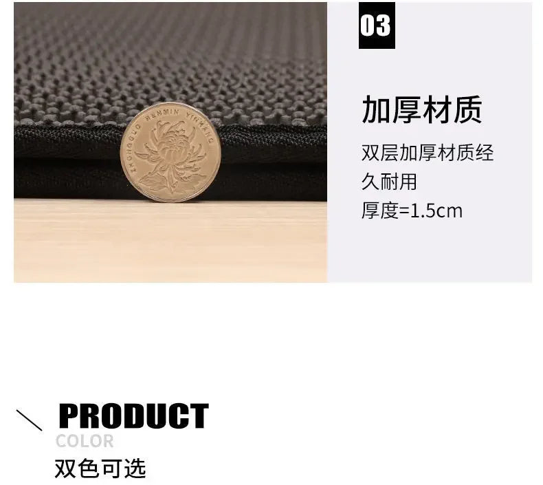 Waterproof Double-Layer Cat Litter Mat – Non-Slip, Washable Pad with Bonus Gift