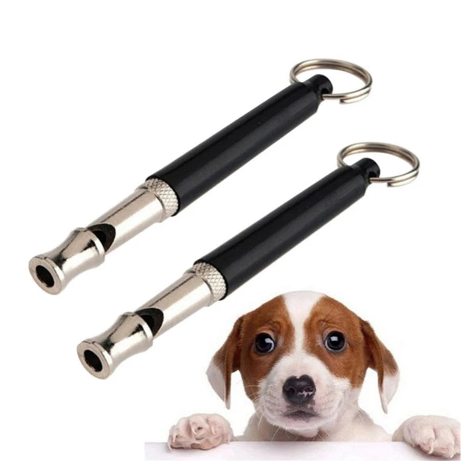 Ultrasonic Dog Training Whistle – Adjustable Sound Wave Trainer Flute