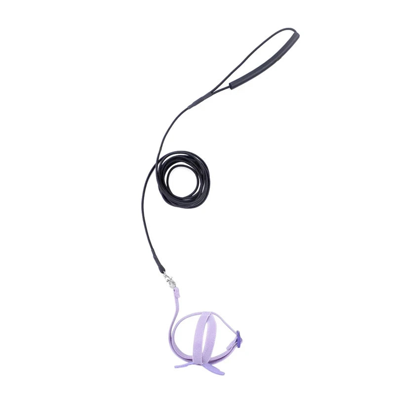 Parrot Flight Harness & Leash – Outdoor Training Suit for Budgies, Cockatiels & Macaws