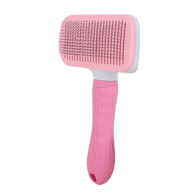 Pet Grooming Brush – Stainless Steel Comb for Dogs & Cats