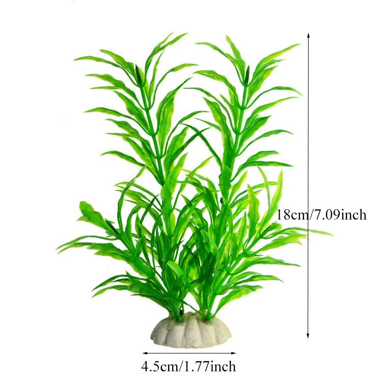 Artificial Aquarium Plants – Plastic Aquatic Tank Decorations