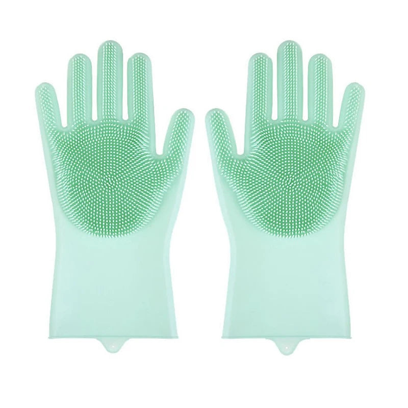Silicone Pet Grooming Glove – Bath & Hair Removal Glove for Dogs & Cats