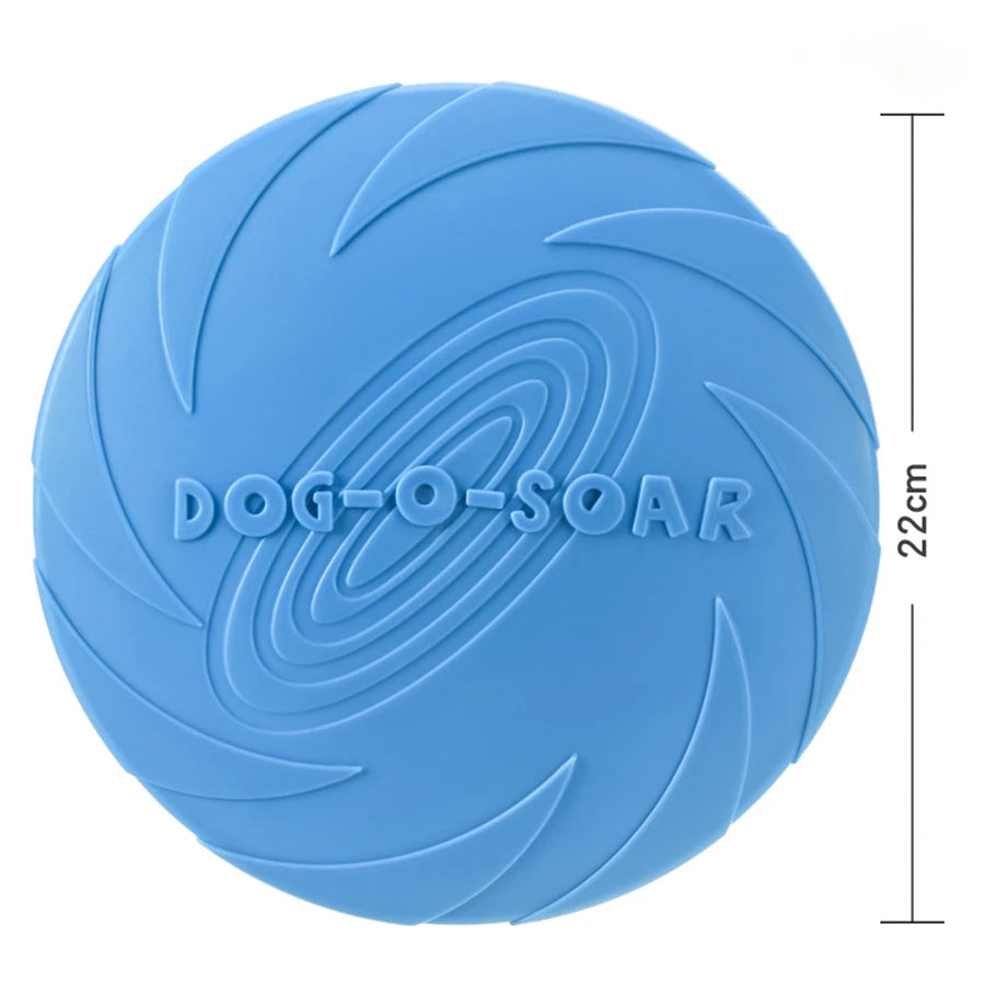 Dog Flying Disc Toy – Soft TPR, Bite-Resistant & Easy to Throw