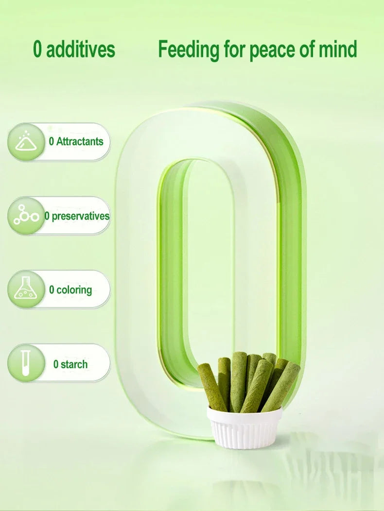 6pcs Natural Matatabi Cat Sticks – Silvervine Dental Chew Toys for Cats