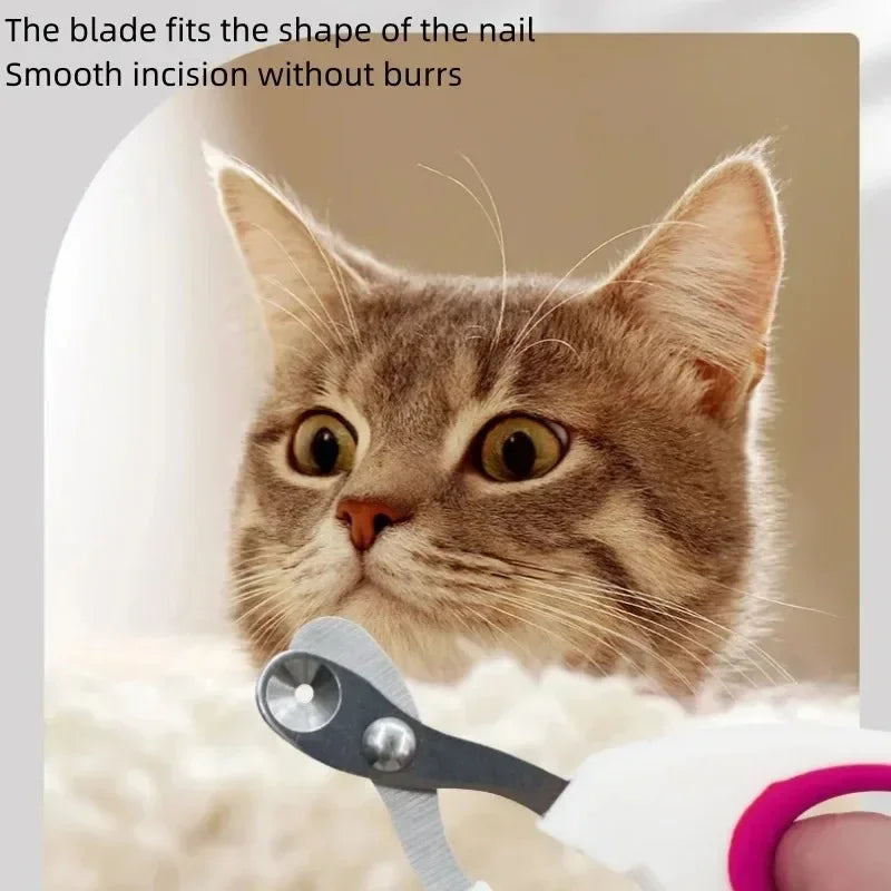Professional Pet Nail Clippers – Stainless Steel Trimmer for Cats & Small Dogs