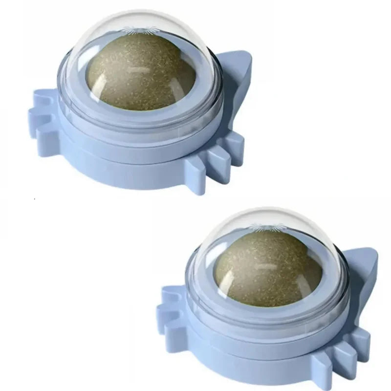 Lickable Catnip Balls – Chew Toy & Teeth Cleaner for Small to Medium Cats