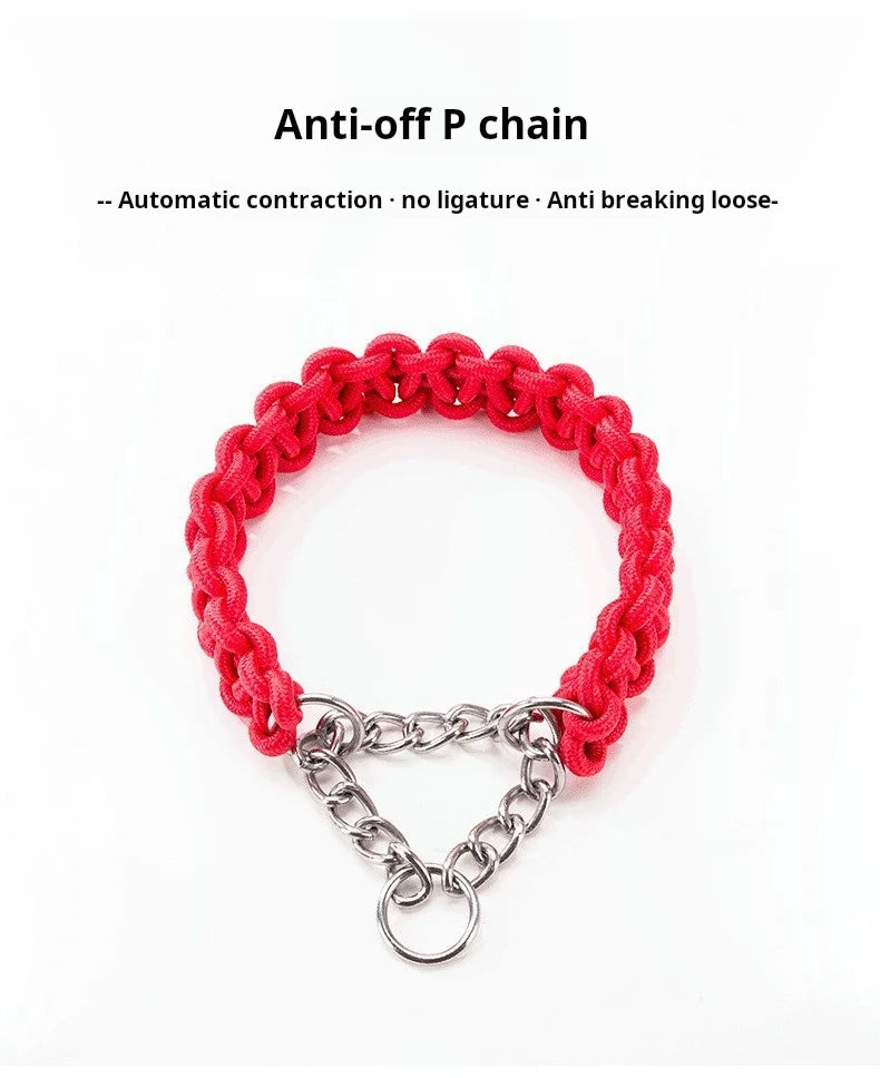 Comfort-Strong 5FT Braided Dog Leash for Training & Walks