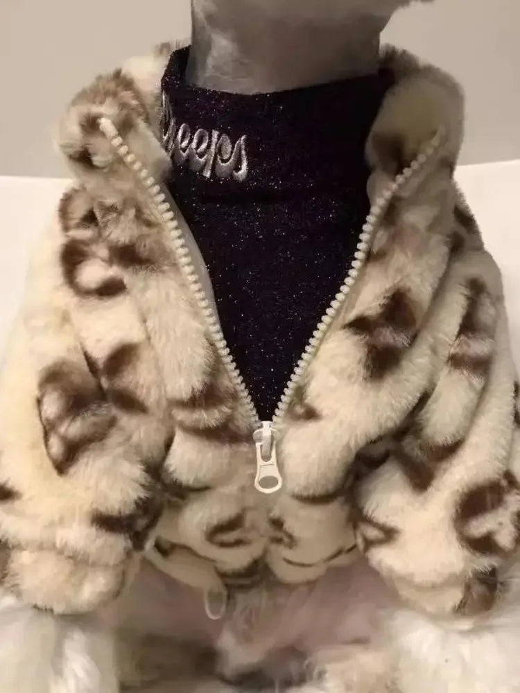 Winter Dog Hoodie – Warm Pet Clothes for Small & Medium Breeds