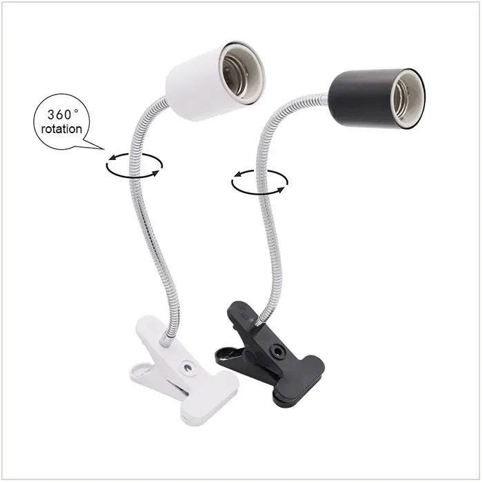 50W Reptile Heat Lamp with Adjustable Gooseneck & Bulb