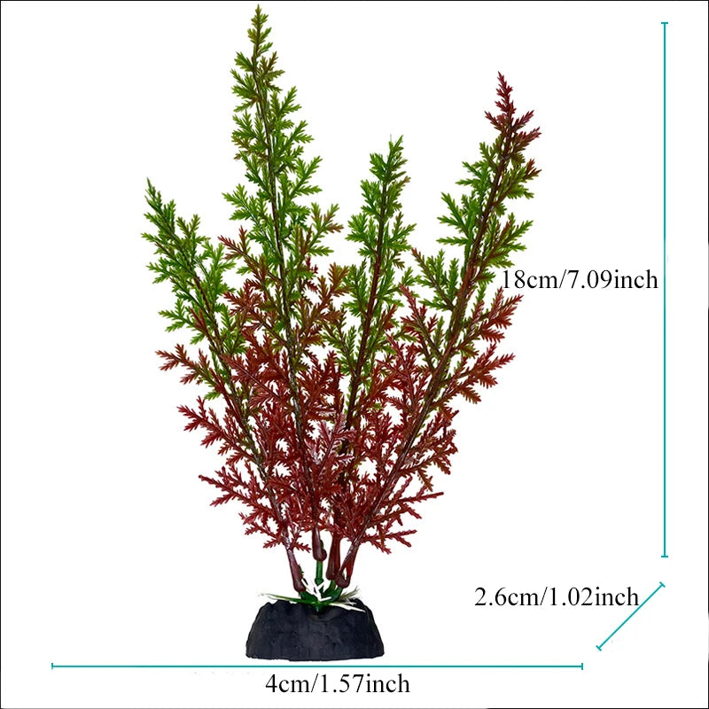 Artificial Aquarium Plants – Plastic Aquatic Tank Decorations
