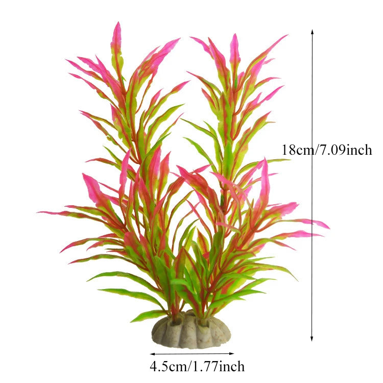 Artificial Aquarium Plants – Plastic Aquatic Tank Decorations