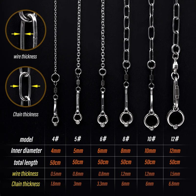 Parrot Leg Ring with Foot Chain – Bird Ankle Strap for Outdoor Flying & Training