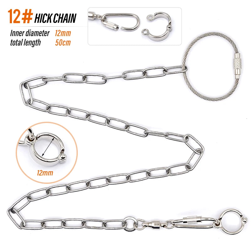 Parrot Leg Ring with Foot Chain – Bird Ankle Strap for Outdoor Flying & Training