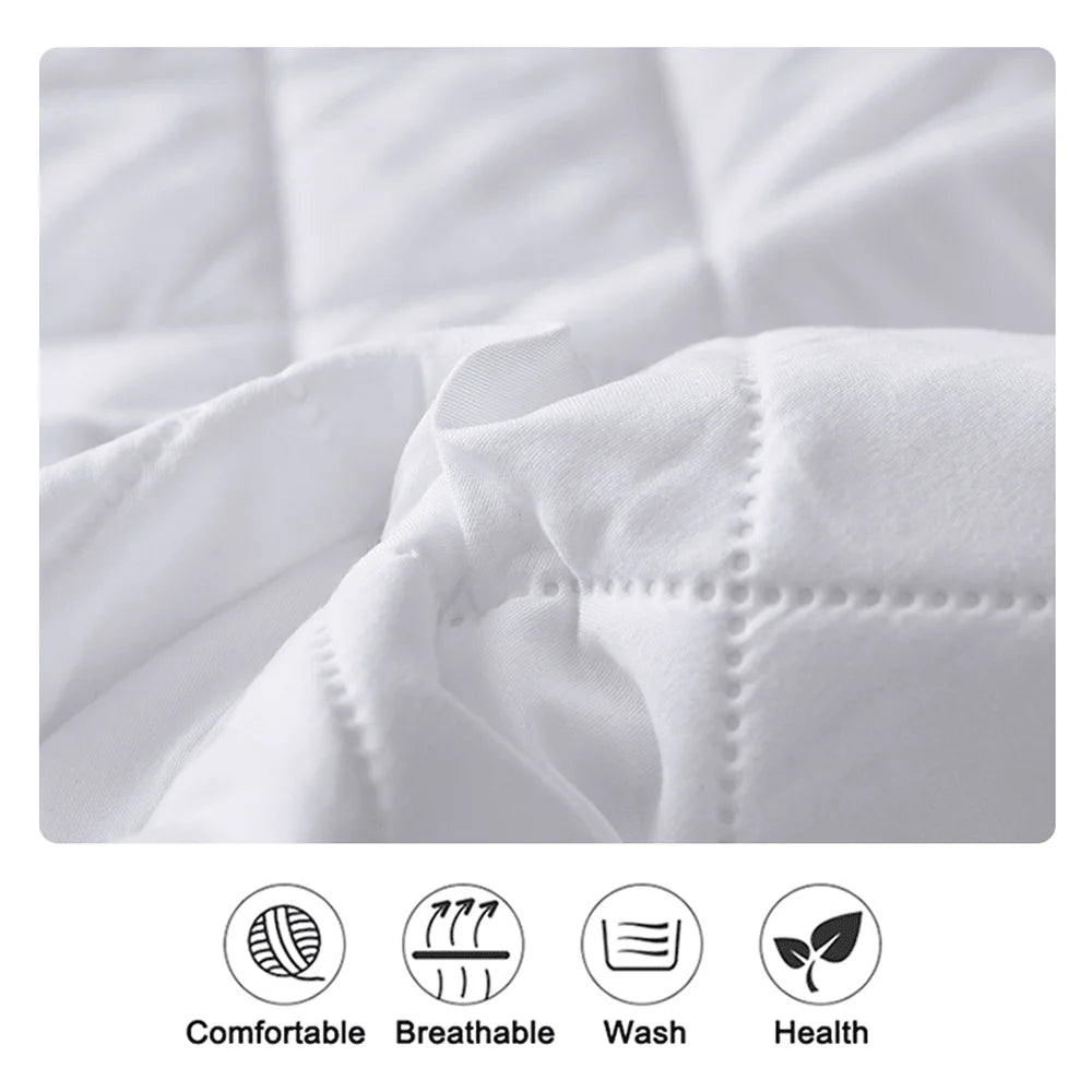 Waterproof Mattress Protector Fitted Sheet – Multiple Sizes & Colors