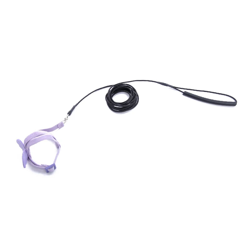 Parrot Flight Harness & Leash – Outdoor Training Suit for Budgies, Cockatiels & Macaws