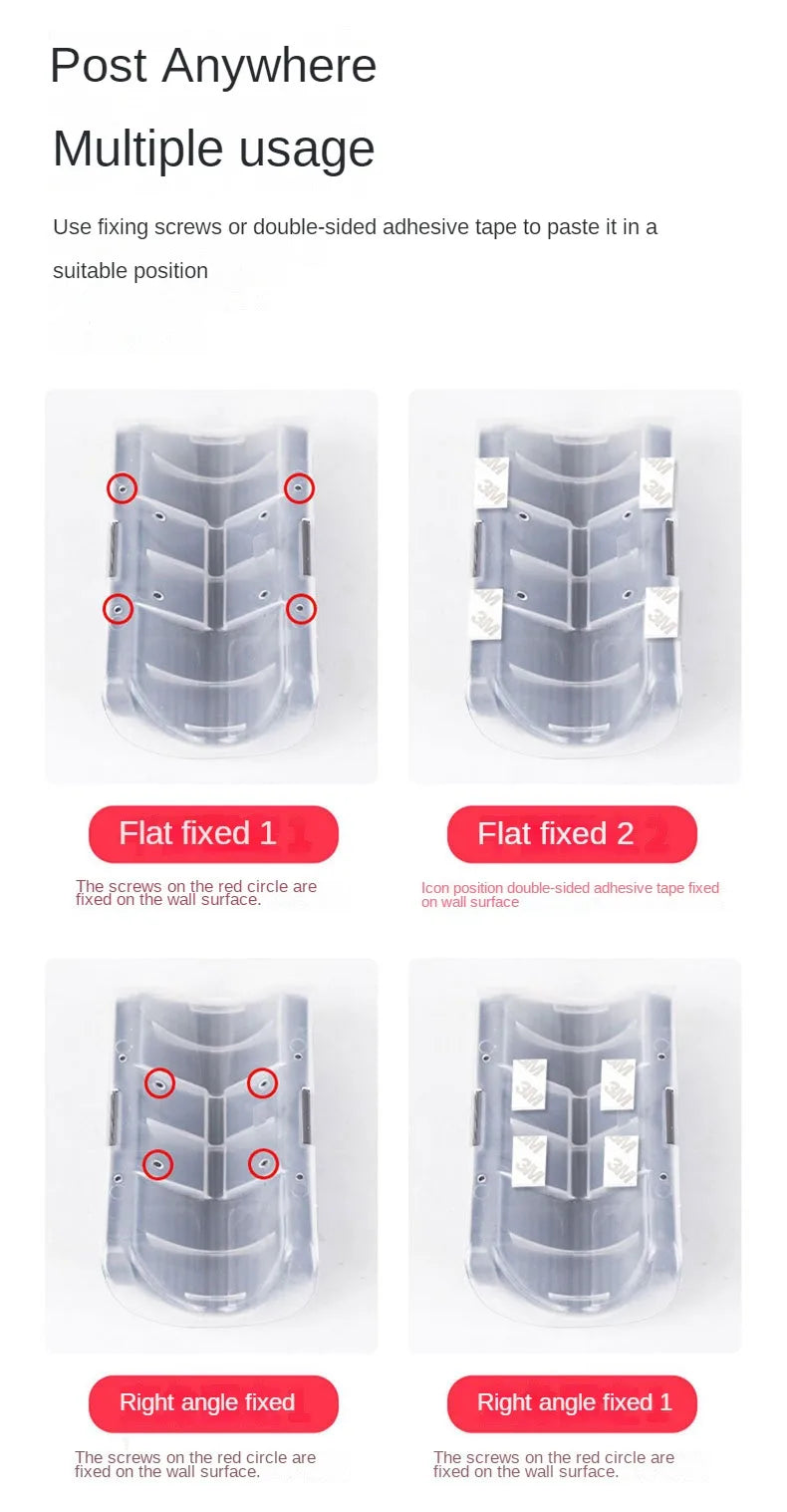 Wall Corner Cat Self-Groomer – Bristle Brush Scratcher with Massaging Arch