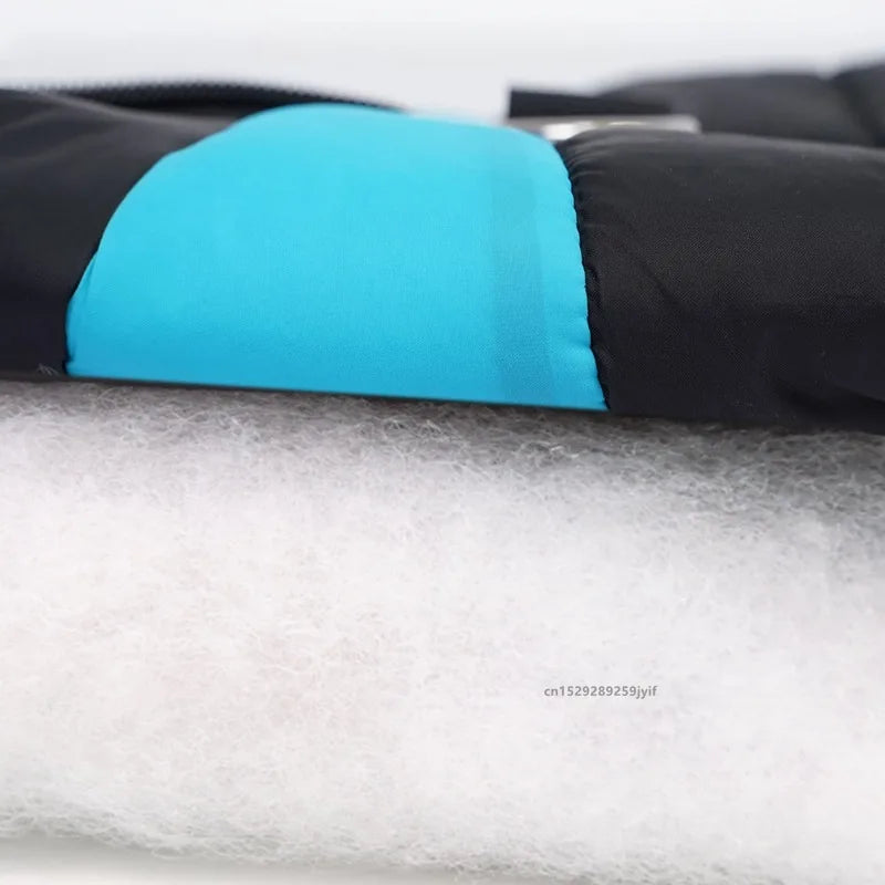 Waterproof Winter Dog Jacket – Warm Padded Vest with Zipper for Small to Large Dogs