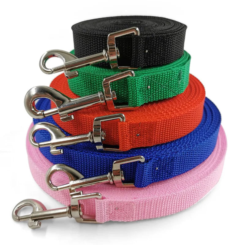 Long Dog Training Leash – Outdoor Running Lead for Small & Large Dogs