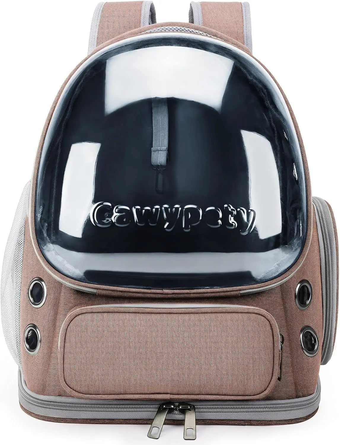 Transparent Folding Pet Carrier Backpack – Portable Travel Tote for Cats & Small Dogs