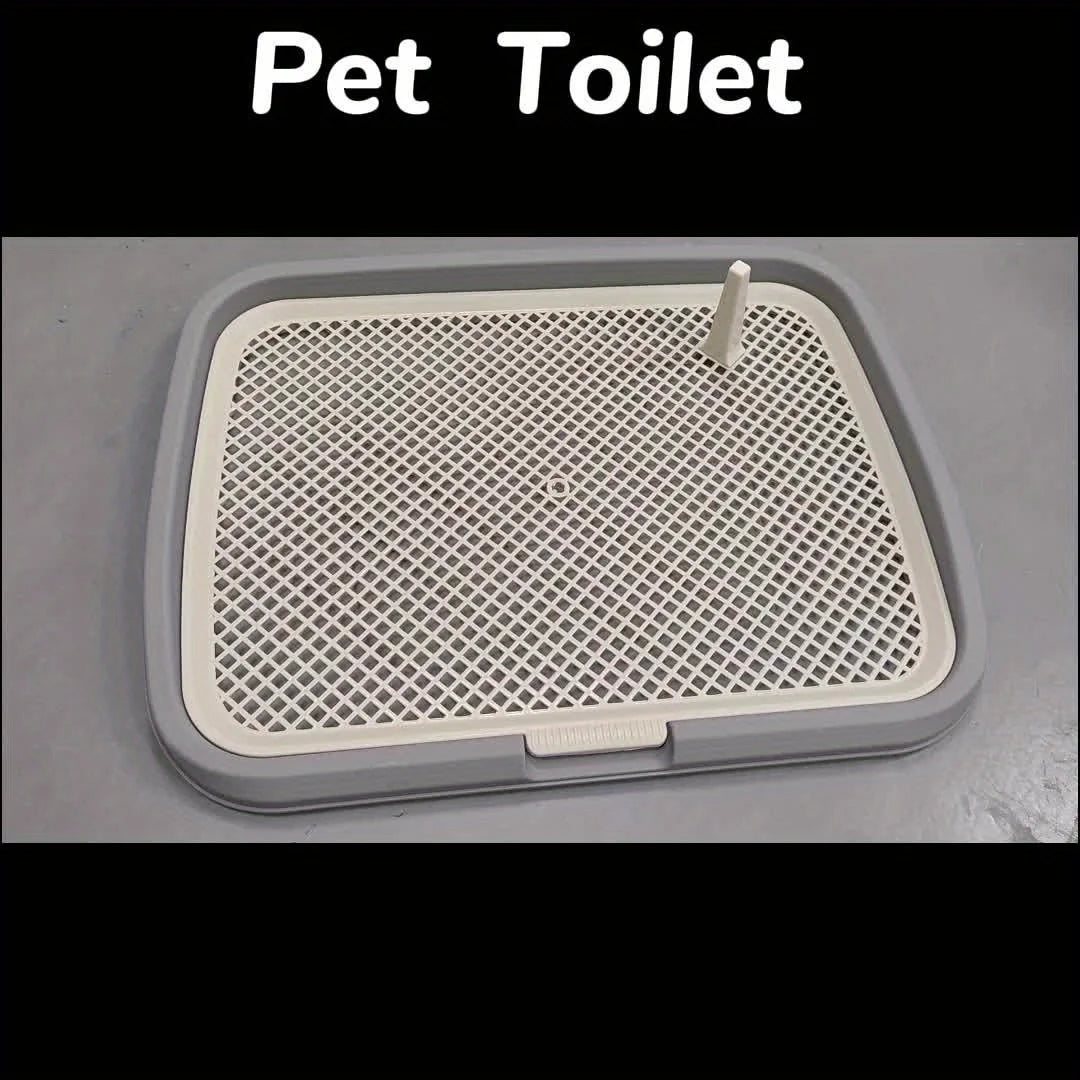 Dog Potty Training Tray with Removable Net – Reusable Pee Pad Holder