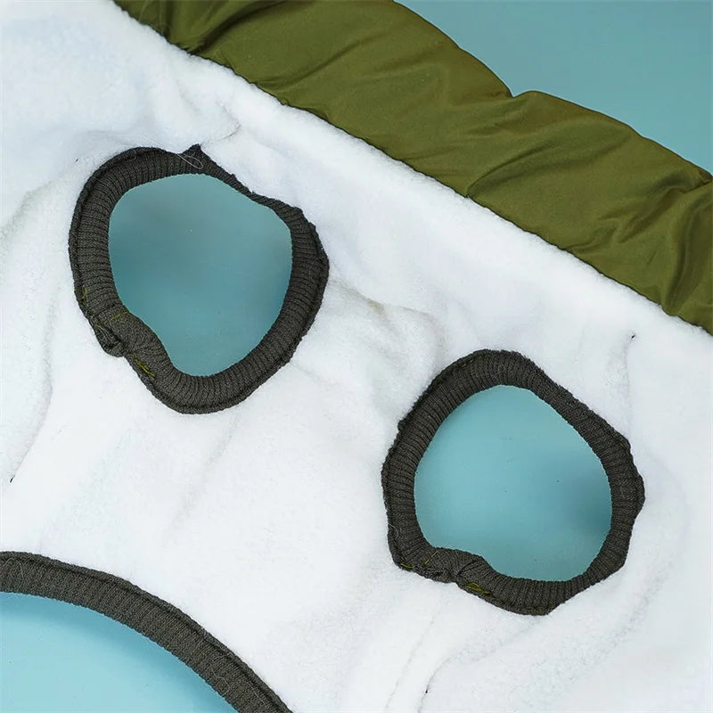 Winter Dog Jacket with Built-in Harness – Waterproof Warm Coat for Small & Large Dogs