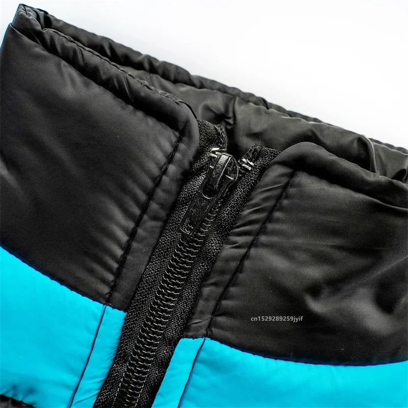 Waterproof Winter Dog Jacket – Warm Padded Vest with Zipper for Small to Large Dogs