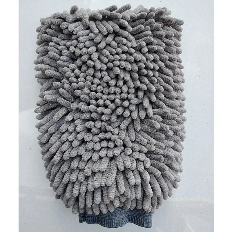 Double-Sided Pet Grooming Glove – Quick-Dry Microfiber Paw Towel Mitt for Dogs