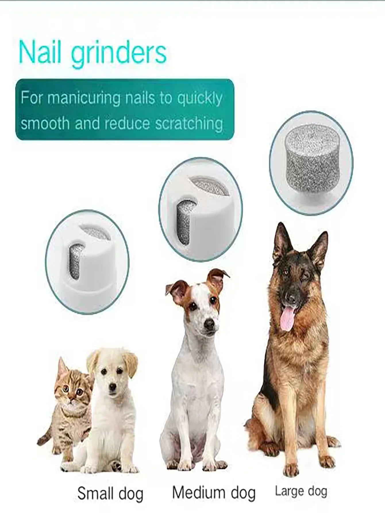 Rechargeable Dog Hair Clippers – Professional Silent Pet Grooming Trimmer