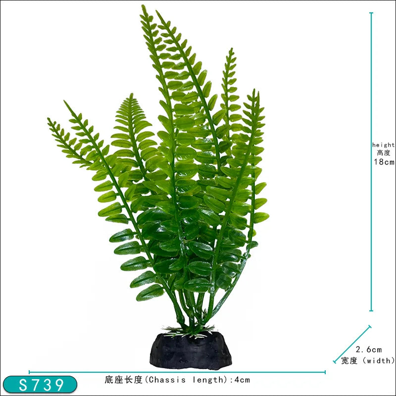 Artificial Aquarium Plants – Plastic Aquatic Tank Decorations